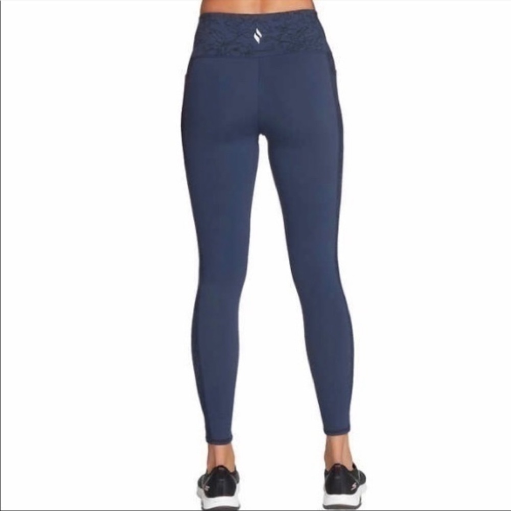 NWT SKECHERS Navy Blue Ladies "GO WALK" High waisted Leggings Tights, Size XXL - Picture 5 of 8
